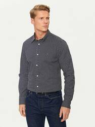 Tommy Hilfiger pánská modrá košile Poplin - M (0GZ)