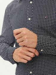 Tommy Hilfiger pánská modrá košile Poplin - M (0GZ)