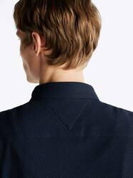 Tommy Hilfiger pánská tmavě modrá košile  - S (0GY)