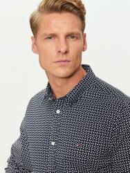 Tommy Hilfiger pánská modrá košile Poplin - M (0GZ)