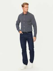 Tommy Hilfiger pánská modrá košile Poplin - M (0GZ)