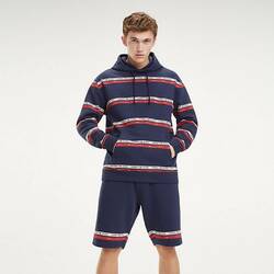 Tommy Hilfiger pánská tmavě modrá mikina Hoodie