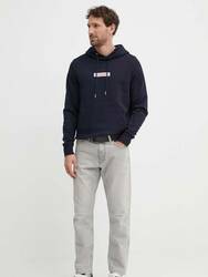 Tommy Hilfiger pánská tmavě modrá mikina - L (DW5)