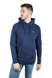 Tommy Hilfiger pánská tmavě modrá mikina s kapucí Hoodie