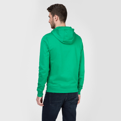 Tommy Hilfiger pánská zelená mikina Logo - XL (LGY)