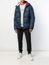 Tommy Hilfiger pánská tmavě modrá zimní bunda Essential