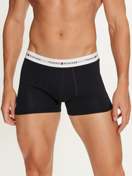 Tommy Hilfiger pánské černé boxerky 3 pack - M (0W3)