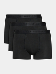 Tommy Hilfiger pánské černé boxerky 3 pack - S (0R7)