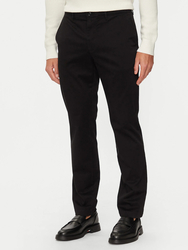 Tommy Hilfiger pánské černé kalhoty - 34/32 (BDS)