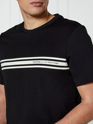 Tommy Hilfiger pánské černé tričko - L (BDS)