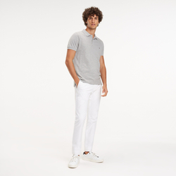 Tommy Hilfiger pánské šedé polo Global - M (501)