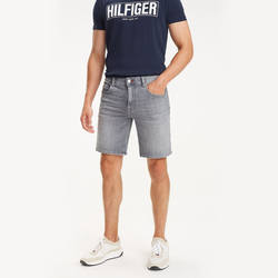 Tommy Hilfiger pánské šedé džínové šortky - 30 (911)