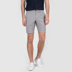 Tommy Hilfiger pánské šedé šortky se vzorem Brooklyn