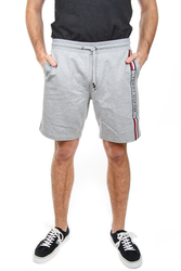 Tommy Hilfiger pánské šedé teplákové šortky Basic