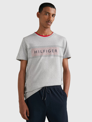 Tommy Hilfiger pánské šedé tričko - S (P01)