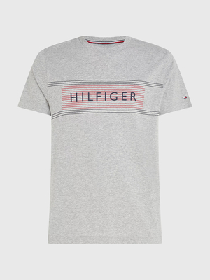 Tommy Hilfiger pánské šedé tričko - S (P01)
