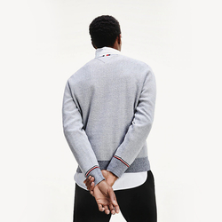 Tommy Hilfiger pánský šedý melírovaný svetr Salling  - XXL (DW5)