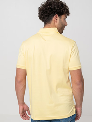 Tommy Hilfiger pánské žluté polo triko - L (ZF0)