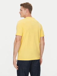 Tommy Hilfiger pánské žluté tričko - L (ZF0)