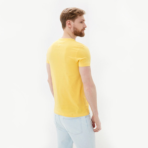 Tommy Hilfiger pánské žluté tričko  - S (ZEK)
