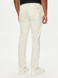 Tommy Hilfiger pánské smetanové kalhoty - 31/30 (AEF)
