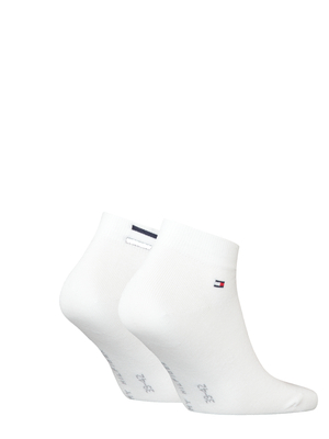 Tommy Hilfiger pánské bílé ponožky 2 pack - 39/42 (003)
