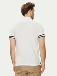 Tommy Hilfiger pánské bílé polo tričko - XXL (YBR)