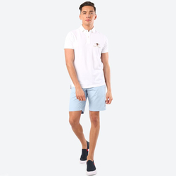 Tommy Hilfiger pánské bílé polo Gold Icon - L (YAF)