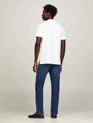Tommy Hilfiger pánské bílé polo - XXXL (YBR)