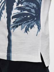 Tommy Hilfiger pánské bílé polo Palm - M (YBR)
