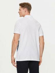 Tommy Hilfiger pánské bílé polo Palm - M (YBR)
