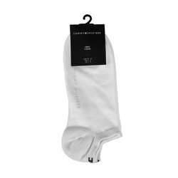 Tommy Hilfiger pánské bílé ponožky 2pack - 39/42 (300)