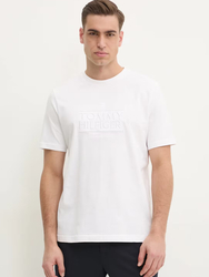 Tommy Hilfiger pánské bílé tričko  - S (YBR)