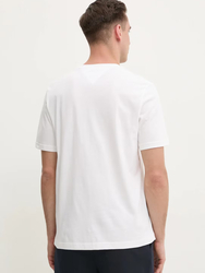 Tommy Hilfiger pánské bílé tričko  - S (YBR)