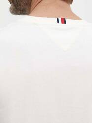 Tommy Hilfiger pánské bílé tričko  - M (YBH)