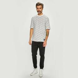Tommy Hilfiger pánské bílé tričko Signature - M (128)