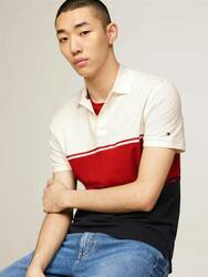 Tommy Hilfiger pánské polo Colorblock - M (XNN)