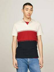 Tommy Hilfiger pánské polo Colorblock - M (XNN)