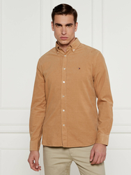Tommy Hilfiger pánská hnědá košile - S (RBC)
