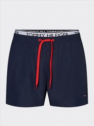 Tommy Hilfiger pánské tmavě modré plavky - S (CUN)