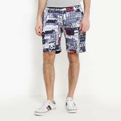Tommy Hilfiger pánské modré teplákové šortky