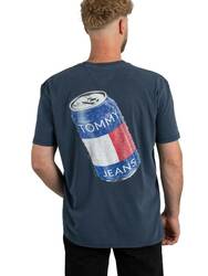 Tommy Jeans pánské modré tričko - S (C1G)