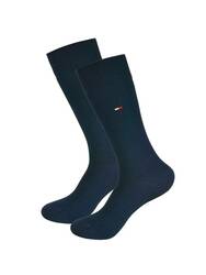 Tommy Hilfiger pánské modré ponožky 4 pack - 39/42 (NAV)