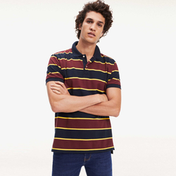 Tommy Hilfiger pánské pruhované polo tričko Structure