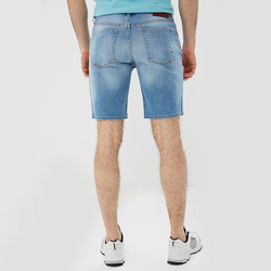Tommy Hilfiger pánské světle modré džínové šortky - 30 (911)
