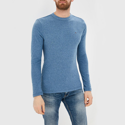 Tommy Hilfiger pánské světle modré tričko Heather