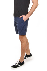 Tommy Hilfiger pánské tmavě modré šortky se vzorem Brooklyn - 33/NI (437)