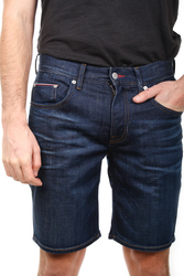 Tommy Hilfiger pánské tmavě modré džínové šortky  - 30 (911)