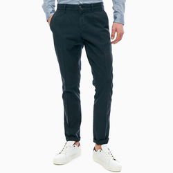 Tommy Hilfiger pánské tmavě modré kalhoty Denton