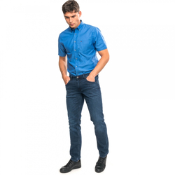 Tommy Hilfiger pánské tmavě modré džíny Denton - 30/34 (1AU)